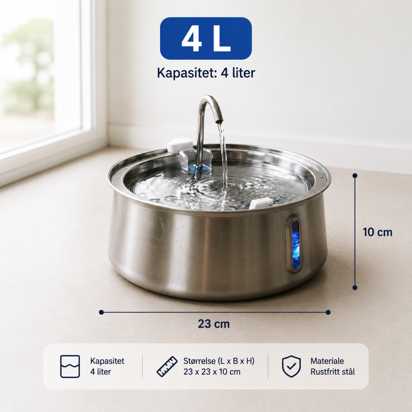 Automatisk Hundefontene