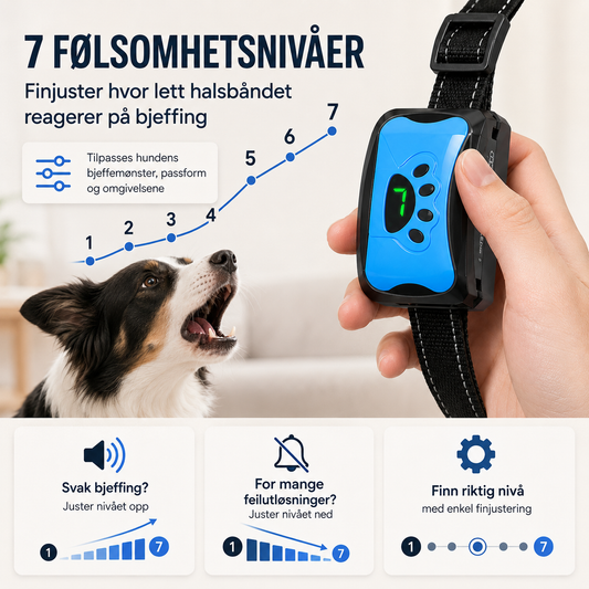 Dyrevennlig Antibjeffehalsbånd